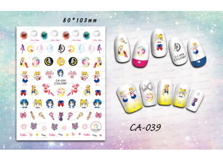 3D Nail Stickers - CA-039